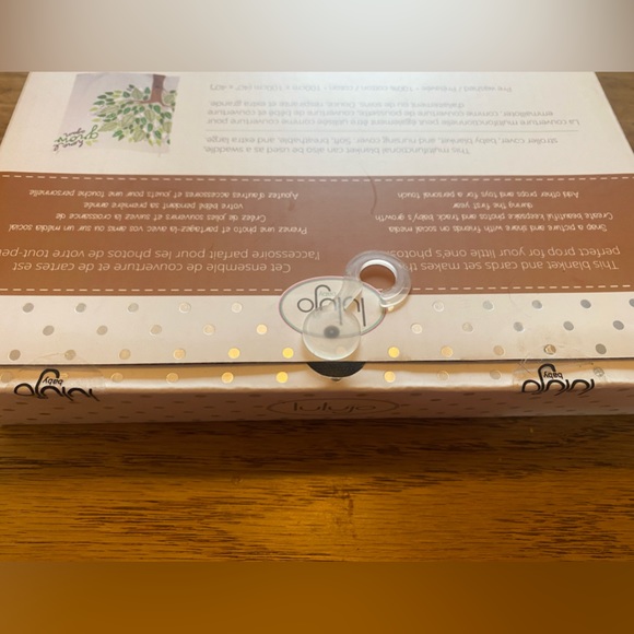 Lulujo baby’s first year here I grow again blanket and card set - Picture 4 of 7